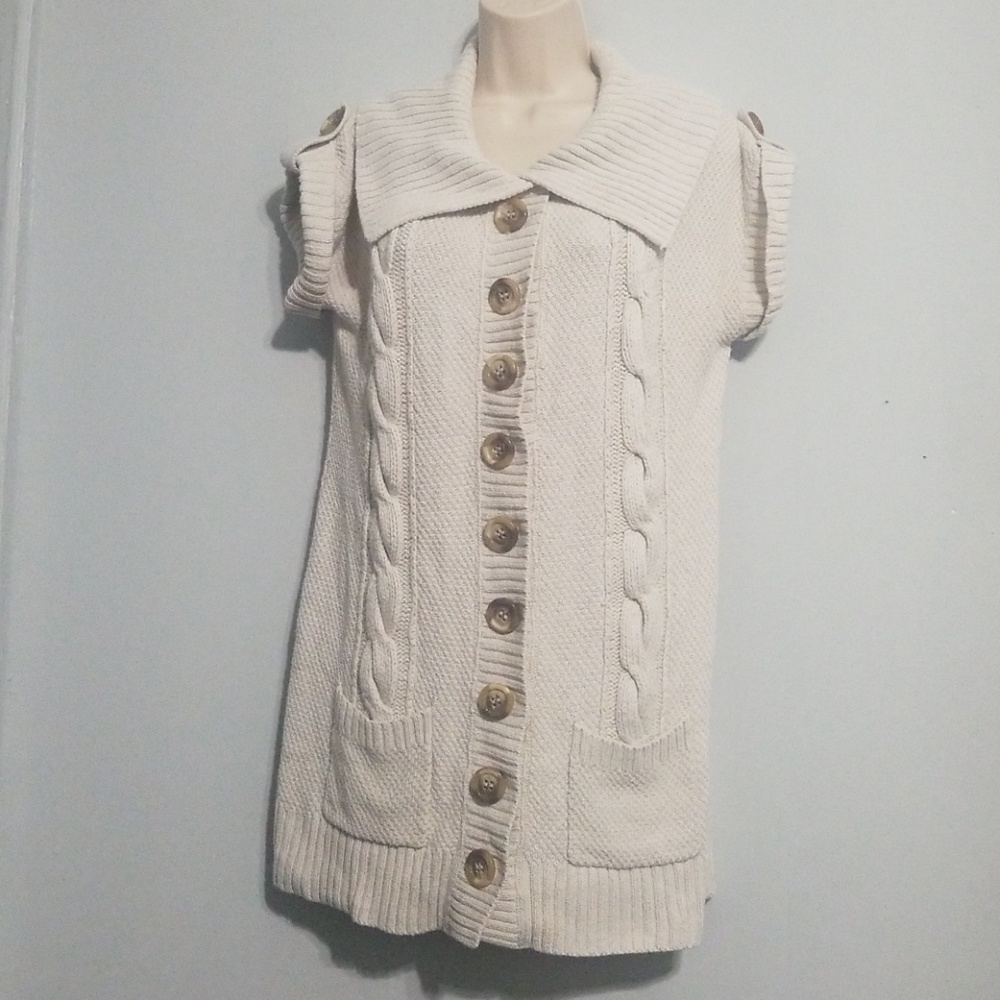 I.N.C International concepts cream tan sweater